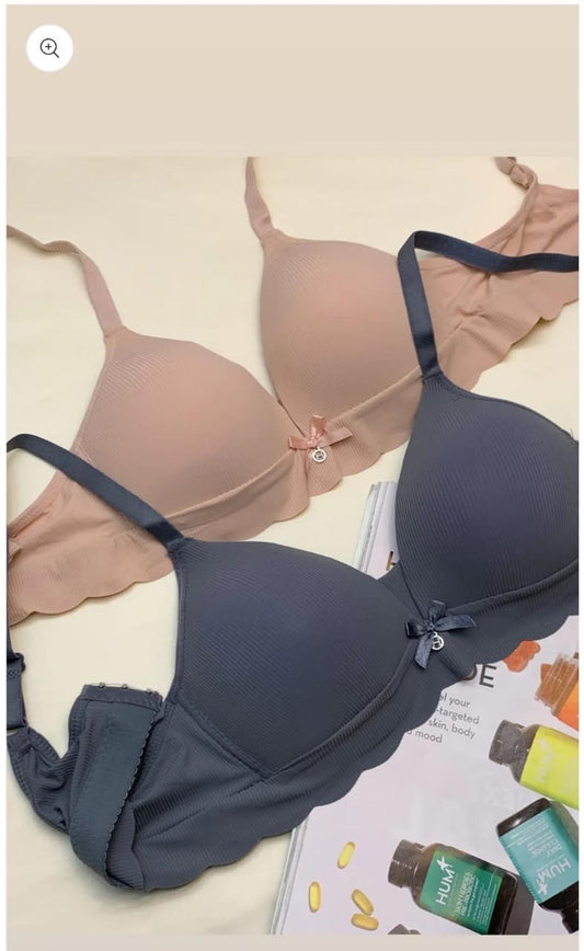 Daily wear Thin-Pad Non-Wired Seamless Bra