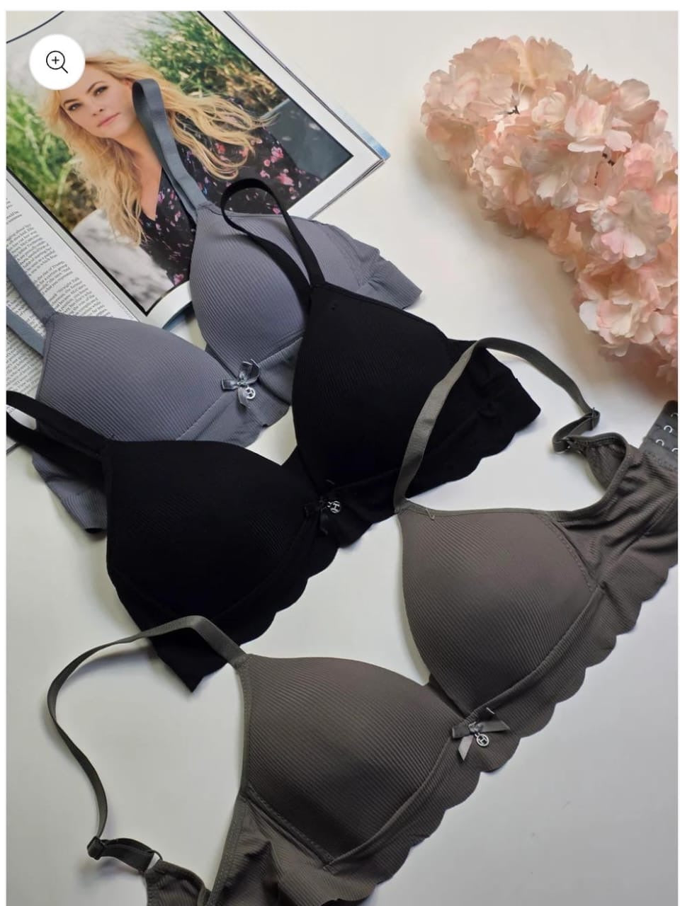 Daily wear Thin-Pad Non-Wired Seamless Bra