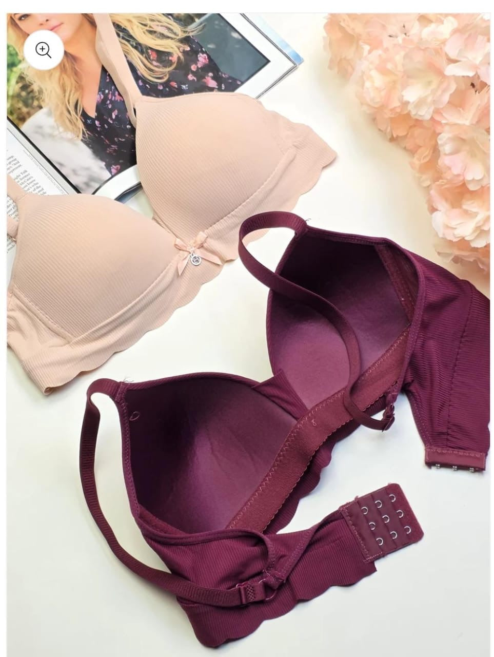 Daily wear Thin-Pad Non-Wired Seamless Bra